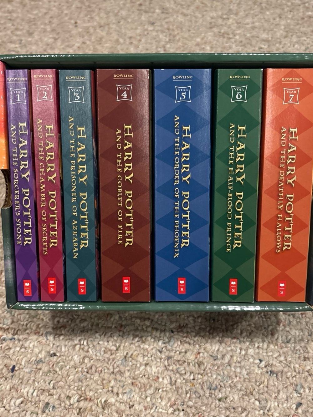 Harry Potter Boxed Set - Colorful Hardcover Collection